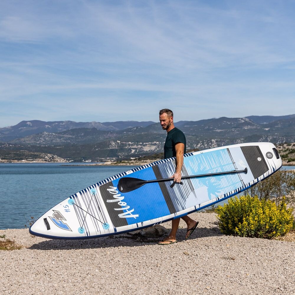 aloha nafukovaci paddleboard f2 komplet lidi jak vypada